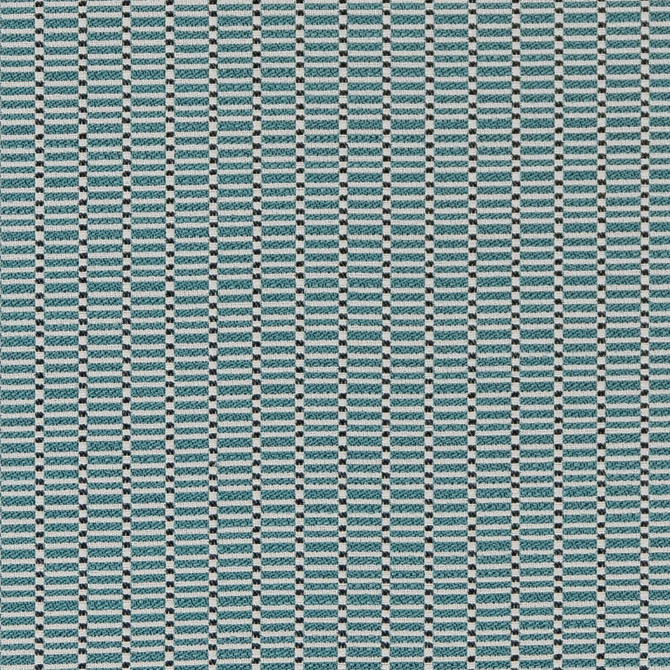 D2159 Aqua Stack by Charlotte Designer Fabric Small Scale Patterns 100% Woven Polyester Asia Exceeds 100,000 Wyzenbeek Rubs (Heavy Duty) </p><p>Repeat: Horizontal: .75" x Vertical: 1" 54 Inches - Swanky Fabrics -