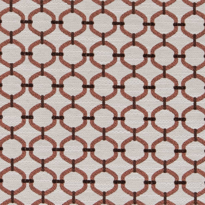 D2171 Salmon Lattice by Charlotte Designer Fabric Small Scale Patterns 100% Woven Polyester Asia Exceeds 100,000 Wyzenbeek Rubs (Heavy Duty) </p><p>Repeat: Horizontal: 1.5" x Vertical: 1.5" 54 Inches - Swanky Fabrics -