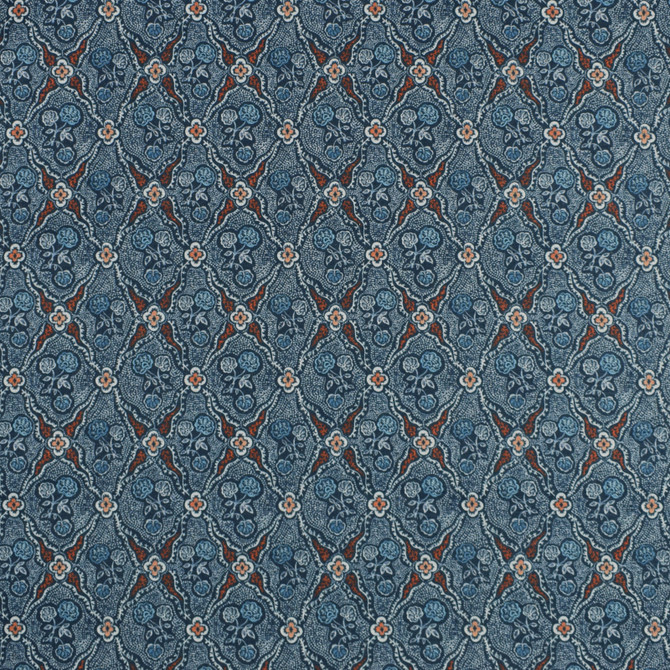 S2364 Indigo by Greenhouse Designer Fabric 92% Polyester, 8% Linen China 100,000 double rubs </p><p>Repeat: None 54" - Swanky Fabrics -