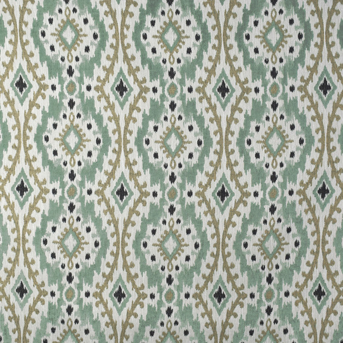 F1962 Celadon by Greenhouse Designer Fabric F13: upholstery by COLOR 100% Polyester China 30,000 double rubs </p><p>Repeat: 9" H, 9" V 56" - Swanky Fabrics -