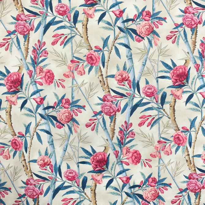S3121 Tussah by Greenhouse Designer Fabric 100% Cotton PERU 25,000 </p><p>Repeat: 13.5" H, 27" V 54" - Swanky Fabrics -