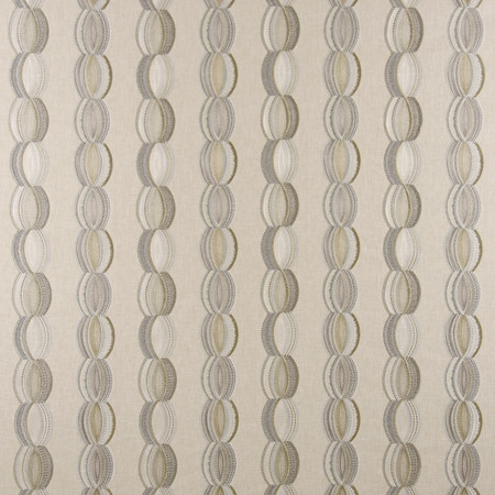 Chained To You Parchment by Carole Designer Fabric From The Heart 52% Cotton, 48% Polyester India 27,000 Wyzenbeek Double Rubs 6 1/4" V, 8 7/8" H 53" - Swanky Fabrics -