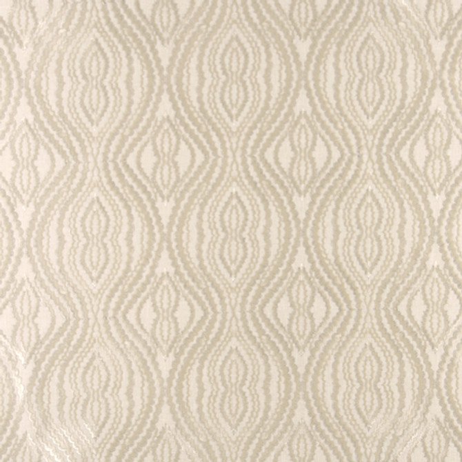 Scallop Away Cream by Carole Designer Fabric From The Heart 70% Polyester, 30% Cotton India N/A 9 1/2" V, 8 1/2" H 51.5" - Swanky Fabrics -
