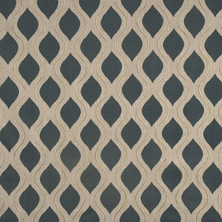 Bond Between Slate by Carole Designer Fabric Muse 60% Cotton, 20% Polyester,15% Rayon, 5% Linen India 50,000 Wyzenbeek Double Rubs 5 3/4" V, 5 1/4" H 52" - Swanky Fabrics -