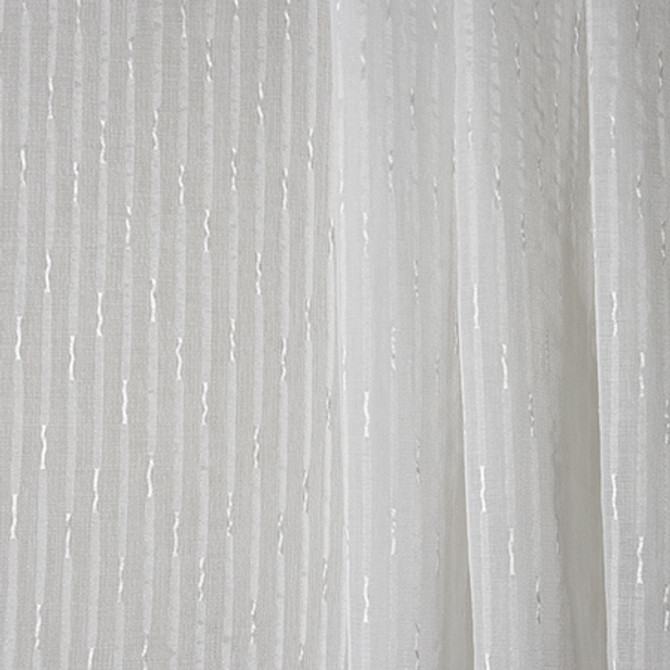 Inches Away White by Carole Designer Fabric Sheer Philosophy 100% Polyester Turkey N/A </p><p>Repeat: 4" V, 3" H 118" - Swanky Fabrics -