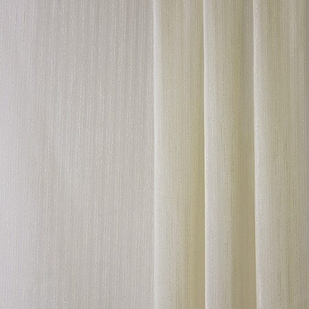 Uplifting Ivory by Carole Designer Fabric Sheer Philosophy 100% Polyester Turkey N/A </p><p>Repeat: None 124" - Swanky Fabrics -