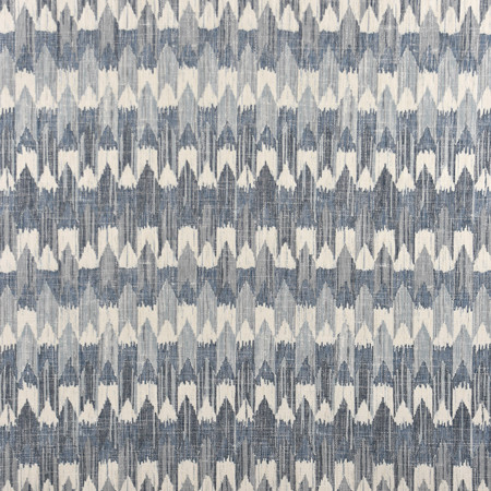 Arrow Trail Ocean by Carole Designer Fabric Well-Traveled 36% Polyester, 26% Cotton, 22% Viscose, 16% Linen China 30,000 Wyzenbeek Double Rubs 13 1/2" V, 13 1/2" H 55" - Swanky Fabrics -