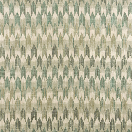 Arrow Trail Sage by Carole Designer Fabric Well-Traveled 36% Polyester, 26% Cotton, 22% Viscose, 16% Linen China 30,000 Wyzenbeek Double Rubs </p><p>Repeat: 13 1/2" V, 13 1/2" H 55" - Swanky Fabrics -