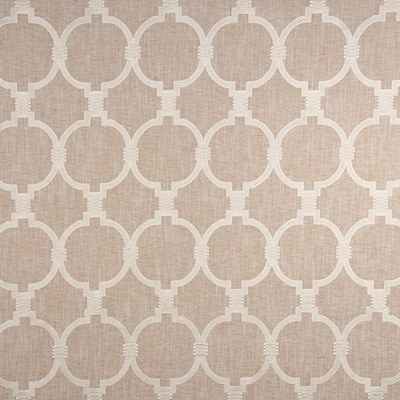 Bridges Connect Oyster by Carole Designer Fabric Well-Traveled 82% Polyester, 11% Cotton, 7% Linen India 15,000 Wyzenbeek Double Rubs </p><p>Repeat: 9 1/8" V, 6 3/4" H 52" - Swanky Fabrics -