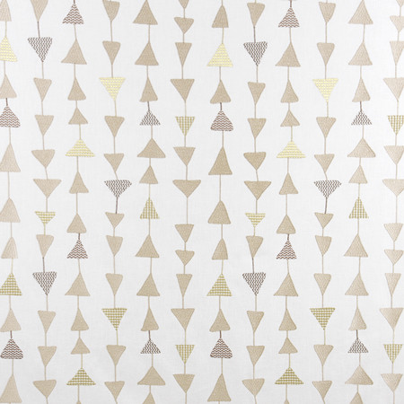 Point The Way Natural by Carole Designer Fabric Well-Traveled 52% Polyester, 48% Cotton India 80,000 Wyzenbeek Double Rubs </p><p>Repeat: 18 1/4" V, 17" H 51" - Swanky Fabrics -