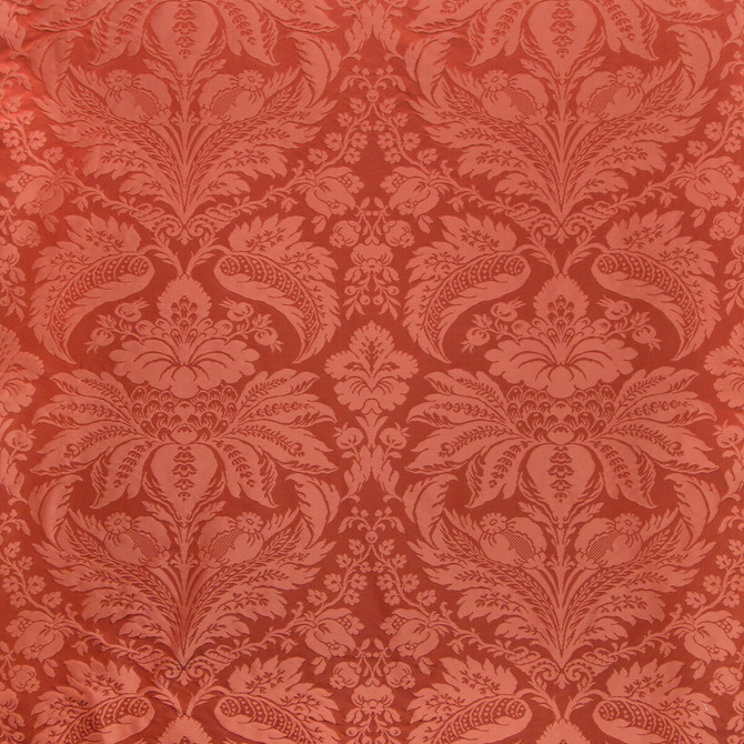 Damask Pierre Pepper Red by Brunschwig & Fils Fabric Brunschwig & Fils Fabric Damask Pierre Pepper RedFabric B&F SHOWROOM EXCLUSIVE 2019 COTTON - 70%;SILK - 30% France </p><p>Repeat: H: 25.5, V: 31 51 - Fabric Carolina -
