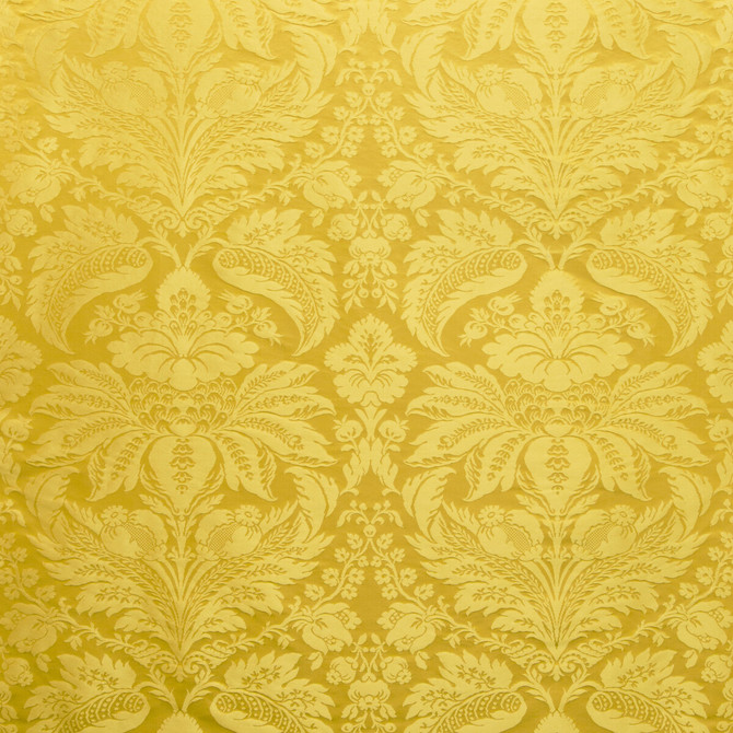 Damask Pierre Canary by Brunschwig & Fils Fabric Brunschwig & Fils Fabric Damask Pierre CanaryFabric B&F SHOWROOM EXCLUSIVE 2019 COTTON - 70%;SILK - 30% France </p><p>Repeat: H: 25.5, V: 31 51 - Fabric Carolina -