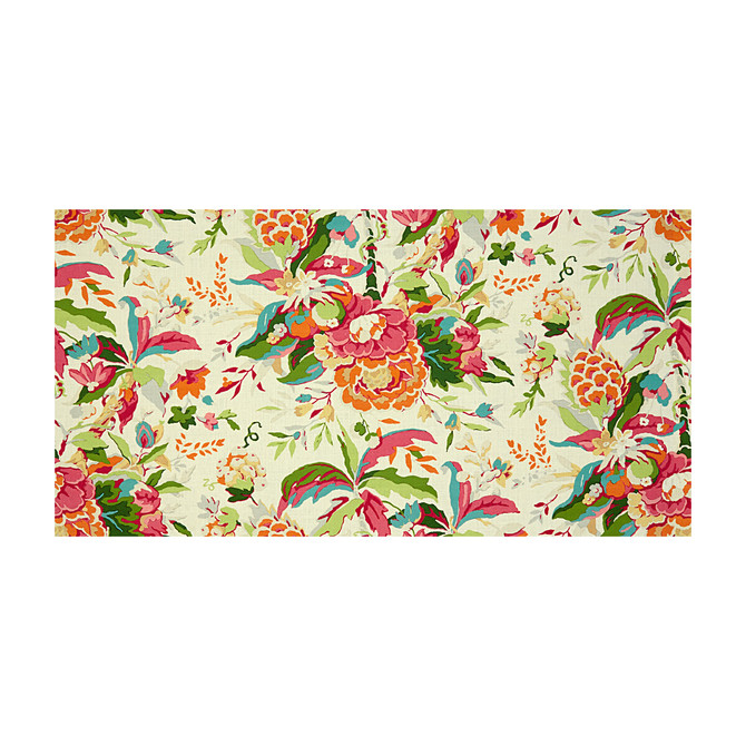 Horseshoe Bay Pink/Orange by Brunschwig & Fils Fabric Brunschwig & Fils Fabric Horseshoe Bay Pink/OrangeFabric LES TROPIQUES LINEN - 100% United Kingdom </p><p>Repeat: H: 53, V: 26.5 20.685 - Fabric Carolina -
