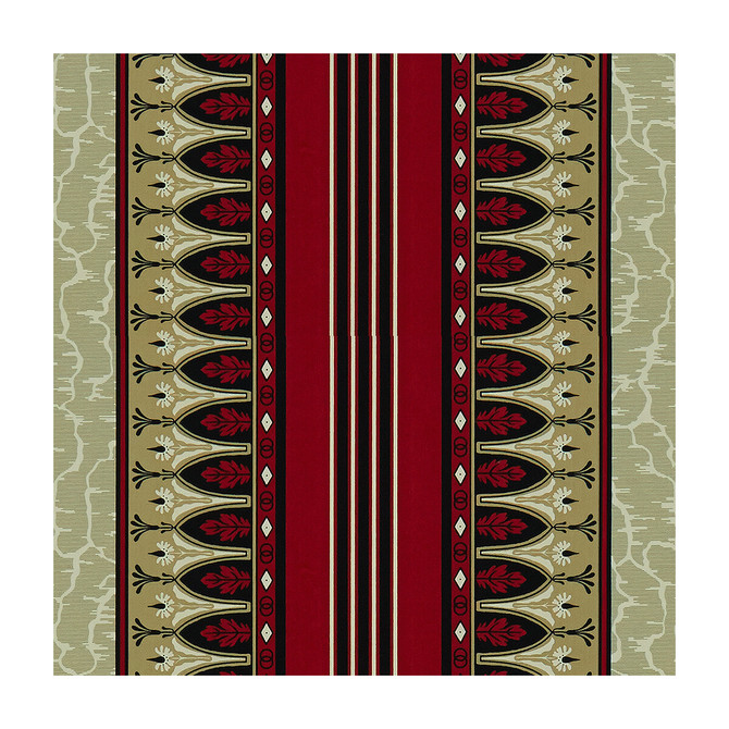 Lola Montez Red by Brunschwig & Fils Fabric Brunschwig & Fils Fabric Lola Montez RedFabric MADELEINE CASTAING COTTON - 100% France </p><p>Repeat: H: 18.11, V: 1.57 51.18 - Fabric Carolina -