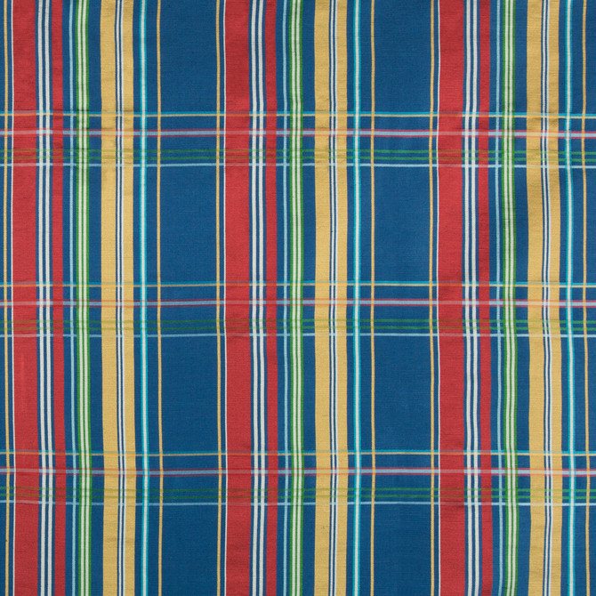 La Comelle Plaid Blue by Brunschwig & Fils Fabric Brunschwig & Fils Fabric La Comelle Plaid BlueFabric BARET LINEN - 56%;SILK - 44% India </p><p>Repeat: H: 6.85, V: 5.11 53.5 - Fabric Carolina -