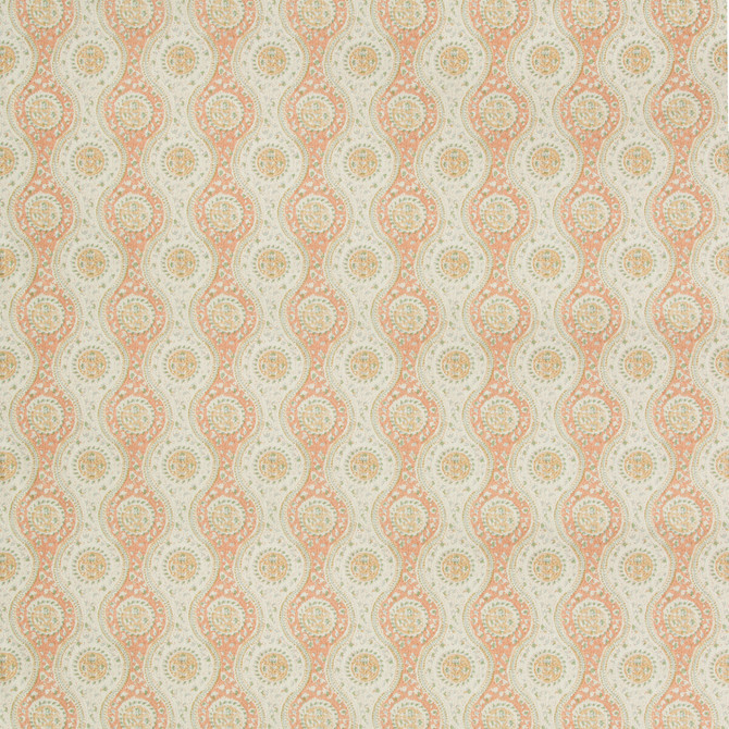 Nadari Print Peach/Gold by Brunschwig & Fils Fabric Brunschwig & Fils Fabric Nadari Print Peach/GoldFabric FOLIO FRANCAIS COTTON - 90%;LINEN - 10% United Kingdom </p><p>Repeat: H: 6.75, V: 7.48 54 - Fabric Carolina -