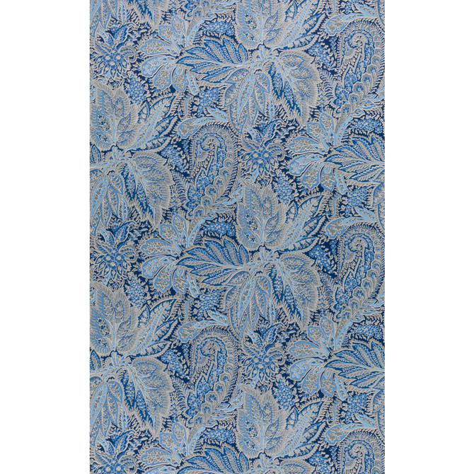 Chandigarh Sapphire by Brunschwig & Fils Wallcovering Brunschwig & Fils Wallcovering Chandigarh SapphireWallcovering VOLUME 56 PAPER - 100% United States </p><p>Repeat: H: 25.75, V: 18 25.75 - Fabric Carolina -