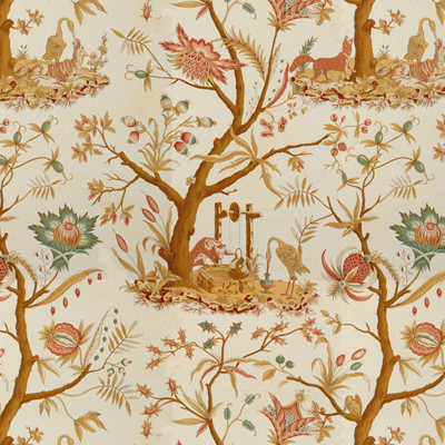 Les Fables Blond by Brunschwig & Fils Fabric Brunschwig & Fils Fabric Les Fables BlondFabric COTTON - 100% France </p><p>Repeat: H: 54.25, V: 41 55 - Fabric Carolina -