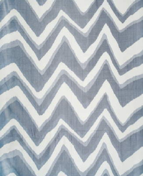 Chevron Bar Silk Warp Print Marine by Brunschwig & Fils Fabric Brunschwig & Fils Fabric Chevron Bar Silk Warp Print MarineFabric SILK - 100% Philippines </p><p>Repeat: H: 50, V: 19 50 - Fabric Carolina -