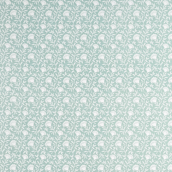 Melby Mint by Clarke And Clarke Fabric Clarke And Clarke Fabric Melby MintFabric CLARKE & CLARKE BOHEMIA COTTON - 100% Turkey </p><p>Repeat: H: 3.5, V: 8.39 54 - Fabric Carolina -
