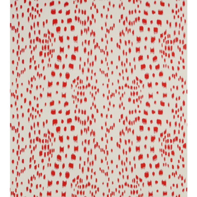 Les Touches Red by Brunschwig & Fils Wallcovering Brunschwig & Fils Wallcovering Les Touches RedWallcovering PAPER - 100% United States </p><p>Repeat: H: 24, V: 27 24 - Fabric Carolina -