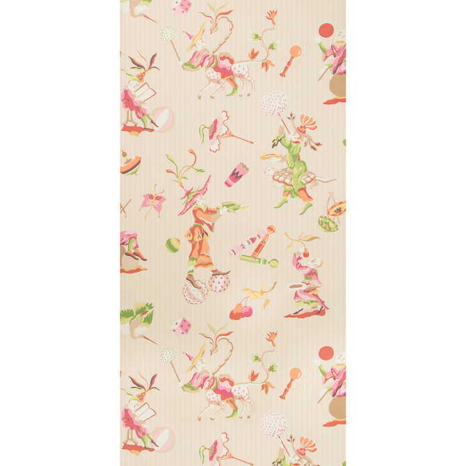 Cirque Chinois Pink by Brunschwig & Fils Wallcovering Brunschwig & Fils Wallcovering Cirque Chinois PinkWallcovering SUMMER PALACE WALLPAPERS CELLULOSE - 48%;BINDER - 20%;MINERAL FILLERS - 20%;POLYESTER - 11%;OTHER - 1% United Kingdom </p><p>Repeat: H: 27, V: 37.4 27 - Fabric Carolina -