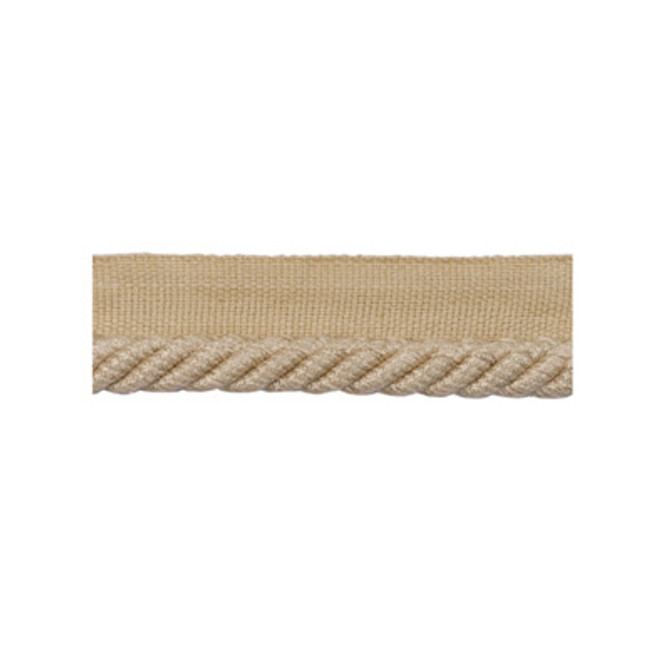 Coeur Cable-S Stone by Brunschwig & Fils Trim Brunschwig & Fils Trim Coeur Cable-S StoneTrim LE COEUR PASSEMENTERIE COTTON - 60%;VISCOSE - 40% France </p><p>Repeat: H: , V: 0.38 - Fabric Carolina -