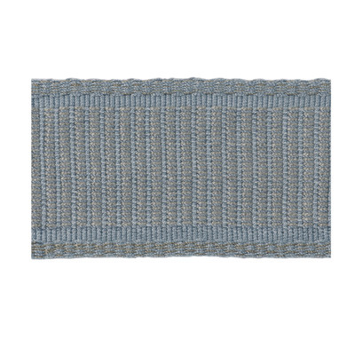 Coeur Band Azure by Brunschwig & Fils Trim Brunschwig & Fils Trim Coeur Band AzureTrim LE COEUR PASSEMENTERIE VISCOSE - 100% France </p><p>Repeat: H: , V: 2 - Fabric Carolina -