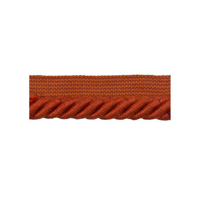Coeur Cable-L Rust by Brunschwig & Fils Trim Brunschwig & Fils Trim Coeur Cable-L RustTrim LE COEUR PASSEMENTERIE COTTON - 60%;VISCOSE - 40% France </p><p>Repeat: H: , V: 1 - Fabric Carolina -