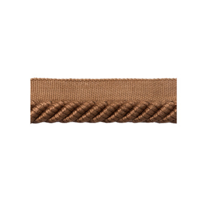 Coeur Cable-L Mocha by Brunschwig & Fils Trim Brunschwig & Fils Trim Coeur Cable-L MochaTrim LE COEUR PASSEMENTERIE COTTON - 60%;VISCOSE - 40% France </p><p>Repeat: H: , V: 1 - Fabric Carolina -