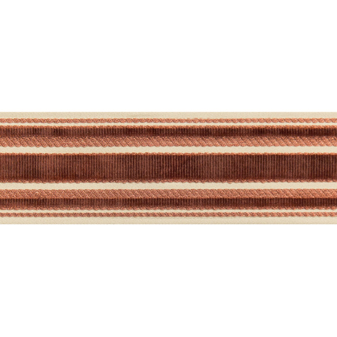 Canton Tape Spice by Brunschwig & Fils Trim Brunschwig & Fils Trim Canton Tape SpiceTrim TREILLIS PASSEMENTERIE COTTON - 56%;VISCOSE - 44% India </p><p>Repeat: H: 2.4, V: 0 2.4 - Fabric Carolina -