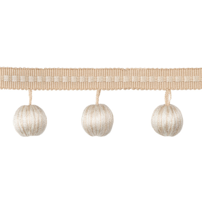 Claude Ball Fringe Beige by Brunschwig & Fils Trim Brunschwig & Fils Trim Claude Ball Fringe BeigeTrim PASSEMENTERIE VOLUME I VISCOSE - 100% China </p><p>Repeat: H: 1.77, V: 0 1.77 - Fabric Carolina -