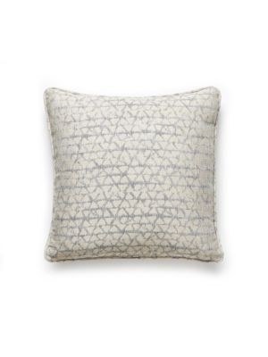 Kanoko Pillow 22 X 22 - Mineral SCKANOPILL0002 by Scalamandre Designer Pillows MODERN LUXURY 72% LINEN 28% VISCOSE U.S.A. Horizontal: and Vertical: 0 - Swanky Fabrics -