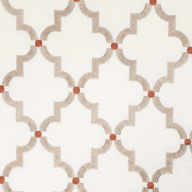 Avatar 1 Russet by Stout Designer Fabric RAINBOW LIBRARY CAMELLIA/CLAY 100%COT %VEMB INDIA MARTINDALE WEAR TEST (30 000 CIRCULAR RUBS) Horizontal: 6.250 and Vertical: 7.625 51 in - Swanky Fabrics -