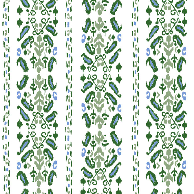 Ikat 2 Grass by Aoc Fabric Aoc Fabric Ikat 2 GrassFabric THE ART OF COLOR CAPRICORN 53%LIN 35%COT 12%NYL UK </p><p>Repeat: H: 18.000, V: 15.875 55 in - Fabric Carolina -