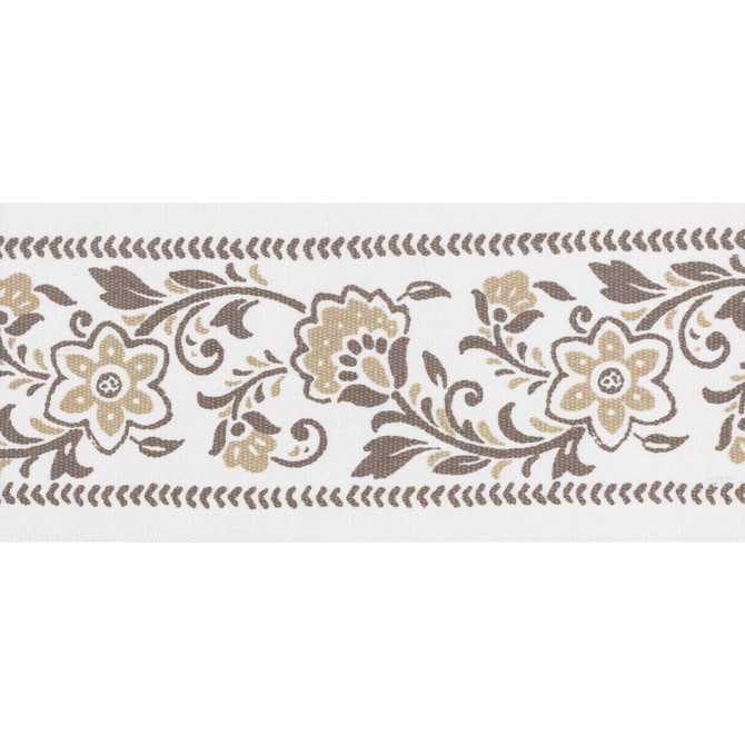 Buford Tape 7 Chestnut by Stout Trim Stout Trim Buford Tape 7 ChestnutTrim NATURAL BEAUTY TRIM INDIA </p><p>Repeat: H: 4.000, V: 5.750 4 in - Fabric Carolina -