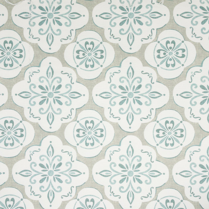 Casey 3 Bay by Stout Designer Fabric RAINBOW LIBRARY GLACIER/LAGOON 100%COT SPAIN Horizontal: 9.000 and Vertical: 9.000 54 in - Swanky Fabrics -