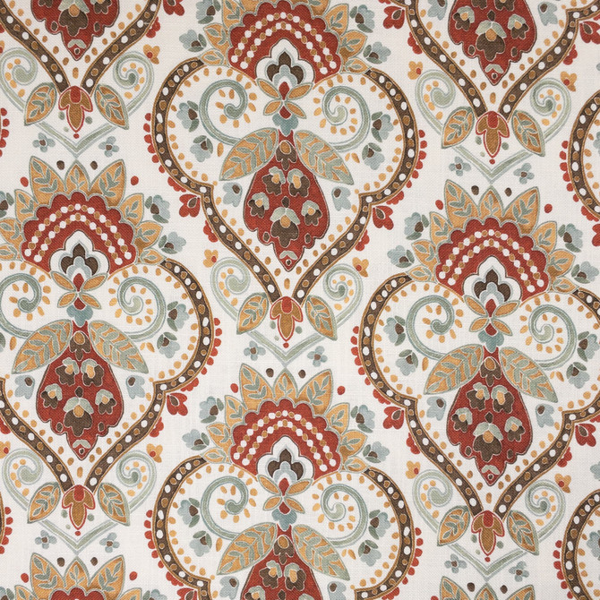 Eaton 2 Terracotta by Stout Fabric Stout Fabric Eaton 2 TerracottaFabric RAINBOW LIBRARY CAMELLIA/CLAY 67%SVI 33%LIN SPAIN </p><p>Repeat: H: 13.500, V: 13.500 54 in - Fabric Carolina -