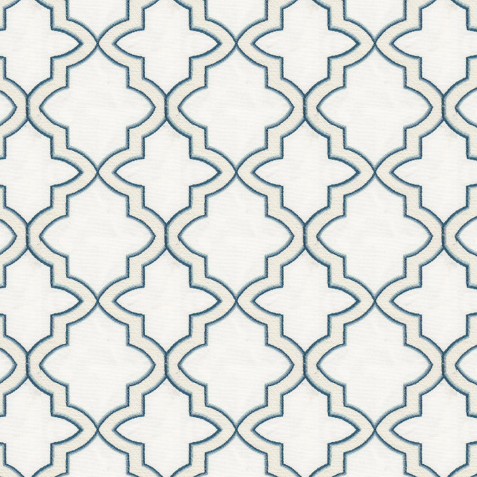 Kovac 1 Sky by Stout Fabric Stout Fabric Kovac 1 SkyFabric RAINBOW LIBRARY BREEZE/AEGEAN 100%COT %VEMB INDIA </p><p>Repeat: H: 5.375, V: 4.875 52 in - Fabric Carolina -