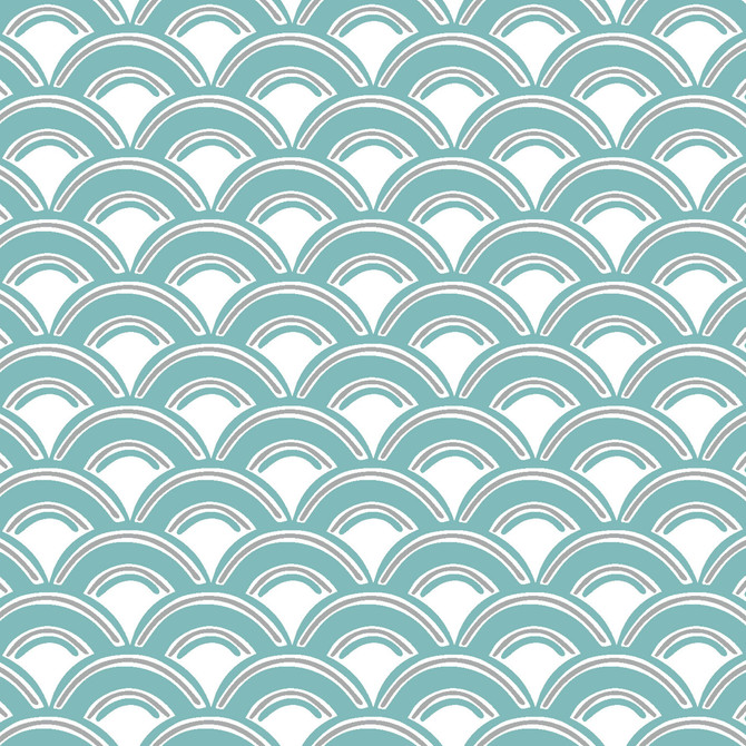 Merlin 4 Lagoon by Aoc Designer Fabric THE ART OF COLOR OASIS 100%COT USA Horizontal: 1.000 and Vertical: 0.750 54 in - Swanky Fabrics -