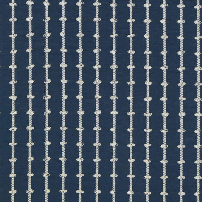 Loops Marine 410612 by PKL Studio Designer Fabric - 100% Cotton INDIA 51000 Horizontal: 1 and Vertical: 0 54 - Swanky Fabrics -