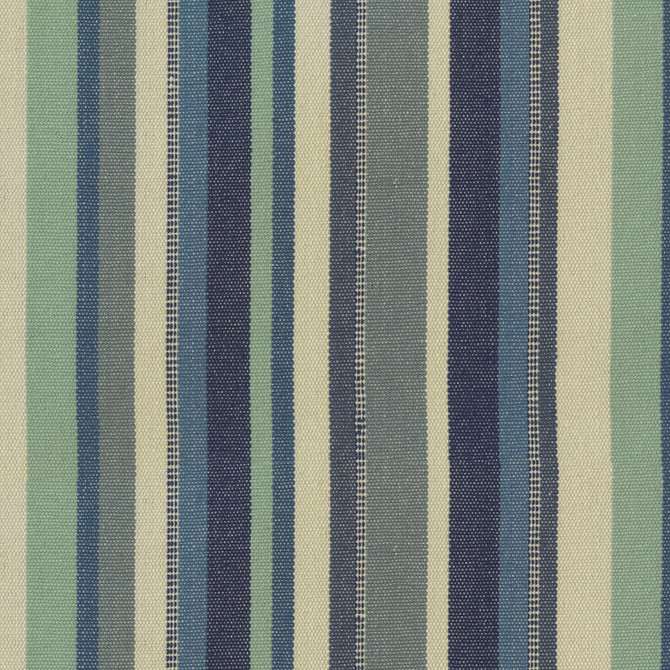Malabar Stripe Lagoon 410893 by PKL Studio Designer Fabric 100% Cotton India 6000 Horizontal: 13.5 and Vertical: n/a 54 - Swanky Fabrics -