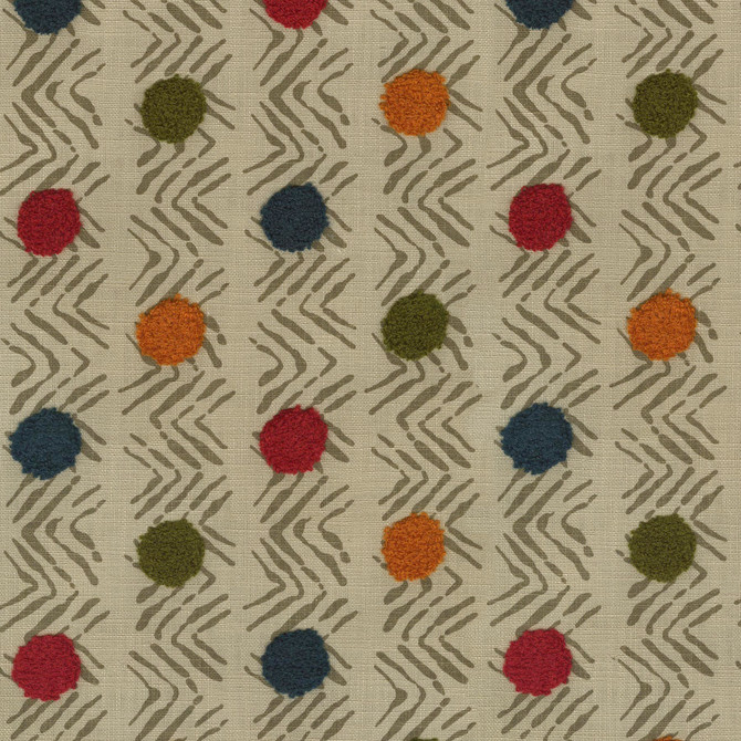 Moon Beat Teaberry 410552 by PKL Studio Designer Fabric Base 100% Cotton Emb 100% Acrylic India 51000 Horizontal: 8 and Vertical: 8 55 - Swanky Fabrics -
