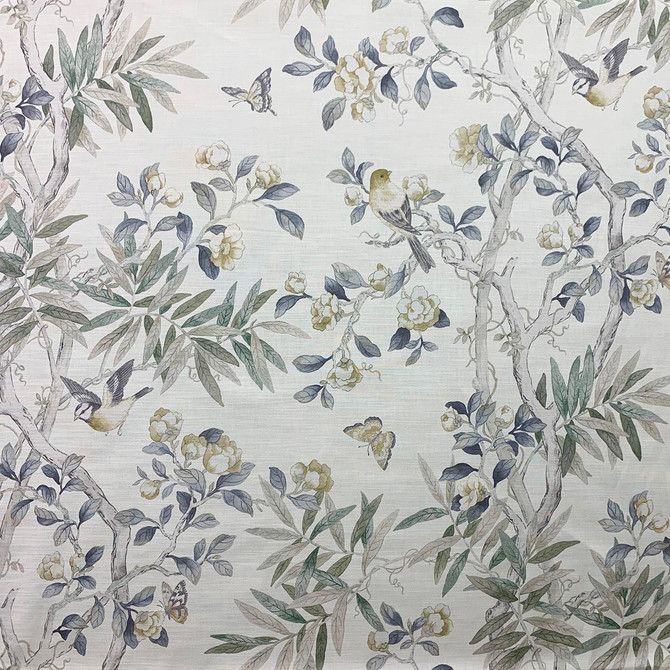 Sparrow Haze by Magnolia Designer Fabric - 100% Cotton Peru 25000 Horizontal: 27 and Vertical: 35 54 - Swanky Fabrics -