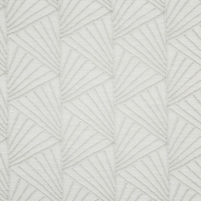 Ladysmith # 420 Crystal by Maxwell Designer Fabric Sheer Threads 100% POLYESTER TURKEY V-4" H-3.25" 120" EMB. WIDTH 108" - Swanky Fabrics -