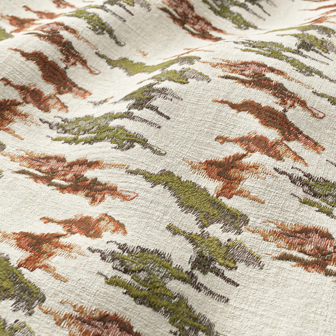 Mombasa 28J9161 by JF Designer Fabric TRIBUTE 100% Polyester India H: 13, V: 9.5 55 - Swanky Fabrics -