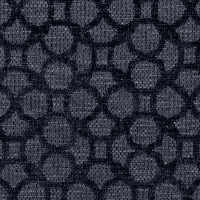 CB800-343 by Charlotte Designer Fabric Shades of Navy 100% Polyester India Exceeds 30,000 Wyzenbeek Rubs </p><p>Repeat: Horizontal 6" x Vertical 6.5" 54 Inches - Swanky Fabrics -