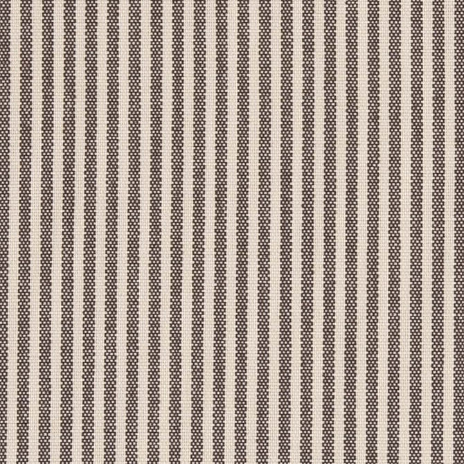 D2589 Ticking Walnut by Charlotte Designer Fabric Classic Wovens 51% Cotton, 49% Recycled Polyester USA Exceeds 80,000 Wyzenbeek Rubs </p><p>Repeat: Horizontal .5" 54 Inches - Swanky Fabrics -