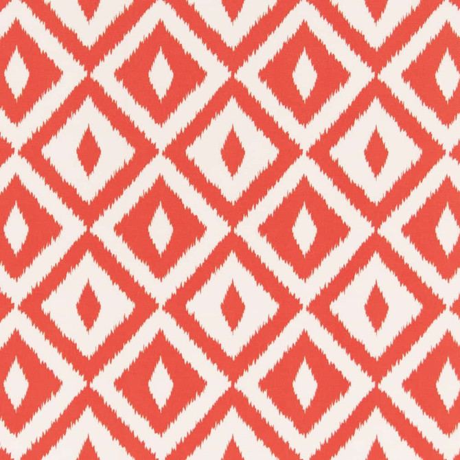 D2710 Coral by Charlotte Designer Fabric Patio Prints II 100% Spun Polyester Asia Exceeds 60,000 Wyzenbeek Rubs </p><p>Repeat: Horizontal 4.5" x Vertical 4.5" 54 Inches - Swanky Fabrics -