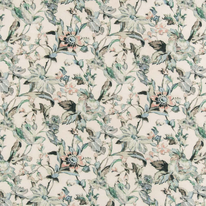 D2913 Seacrest by Charlotte Designer Fabric Crypton Prints 100% Polyester Asia Exceeds 60,000 Wyzenbeek Rubs </p><p>Repeat: Horizontal 27" x Vertical 17.75" 54 Inches - Swanky Fabrics -
